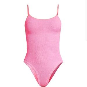 Hunza G Pamela Swimsuit in Bubblegum